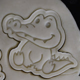 Alligator Body Cookie Cutter | Stamp | Stencil #1 Easter / Spring / Flower Cookie Cutter Lady