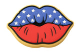 America Lips Cookie Cutter | Stamp | Stencil #1 Cookie Cutters Cookie Cutter Lady