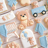 Bear Body Cookie Cutter | Stamp | Stencil #1 Wedding / Baby / V Day Cookie Cutter Lady