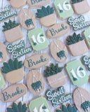 Cactus Cookie Cutter | Stamp | Stencil #2 Easter / Spring / Flower Cookie Cutter Lady