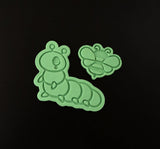 Caterpillar Cookie Cutter | Stamp | Stencil #1 Easter / Spring / Flower Cookie Cutter Lady