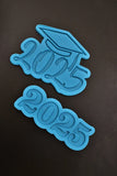 Class of 2025 Cookie Cutter | Stamp | Stencil - SHARP EDGES - FAST Shipping - Choose Your Own Size! #3C Cookie Cutter Lady