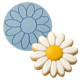 Daisy Cookie Cutter Detailed #2 Easter / Spring / Flower Cookie Cutter Lady MINI - 2 Inches (5cm) Debosser ONLY
