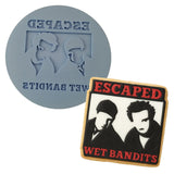 Escaped Wet Bandits Cookie Cutter | Stamp | Stencil Xmas / Winter / NYE Cookie Cutter Lady