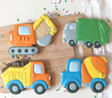Garbage Truck Cookie Cutter | Stamp | Stencil #1 Comic Book / Vehicles Cookie Cutter Lady