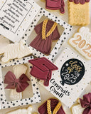 Graduation Gown Cookie Cutter | Stamp | Stencil #1 School / Grad Cookie Cutter Lady