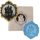 Haunted House Frame Cookie Cutter | Stamp | Stencil #1 Halloween / Fall Cookie Cutter Lady