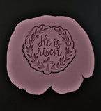 He is Risen Cookie Cutter | Stamp | Stencil #3 Easter / Spring / Flower Cookie Cutter Lady