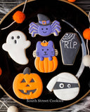 Jack O' Lantern Face Cookie Cutter | Stamp | Stencil #2 Halloween / Fall Cookie Cutter Lady