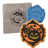 Jack O' Lantern Frame Cookie Cutter | Stamp | Stencil #1 Halloween / Fall Cookie Cutter Lady
