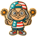 July 4th Presidents Party Cookie Cutter Set | Stamp | Stencil | Debosser St Pats / July 4th Cookie Cutter Lady