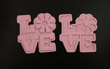 Love Flower Cookie Cutter Outline & Stamp #1 Easter / Spring / Flower Cookie Cutter Lady