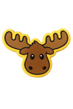 Moose Head Cookie Cutter | Stamp | Stencil #2 Animals & Dinosaurs Cookie Cutter Lady