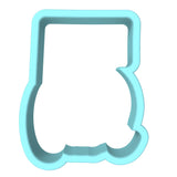 Number Five Cookie Cutter | Stamp | Stencil birthday Cookie Cutter Lady MINI - 2 Inches (5cm) Cookie Cutter ONLY (Outline)