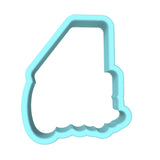 Number Four Cookie Cutter | Stamp | Stencil birthday Cookie Cutter Lady MINI - 2 Inches (5cm) Cookie Cutter ONLY (Outline)
