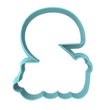 Number Two Cookie Cutter | Stamp | Stencil birthday Cookie Cutter Lady