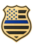 Police Badge USA Cookie Cutter | Stamp | Stencil #1