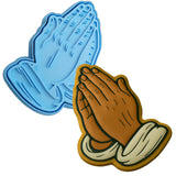 Praying Hands Cookie Cutter | Stamp | Stencil - SHARP EDGES - FAST Shipping - Choose Your Own Size! #1 Cookie Cutter Lady