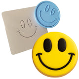Smiley Face Emoji Cookie Cutter Detailed Miscellaneous Cookie Cutter Lady
