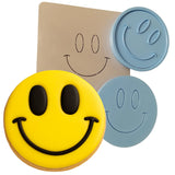 Smiley Face Emoji Cookie Cutter Detailed Miscellaneous Cookie Cutter Lady