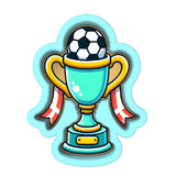 Soccer Futbol Girls Cookie Cutter Set | Stamp | Stencil | Debosser #3 Cookie Cutter Lady