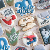 T-Rex Skull Cookie Cutter | Stamp | Stencil #3 Animals & Dinosaurs Cookie Cutter Lady