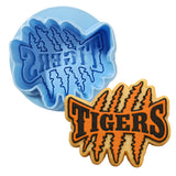 Tiger Claw Scratch Cookie Cutter | Stamp | Stencil #1 Animals & Dinosaurs Cookie Cutter Lady MINI - 2 Inches (5cm) **BUNDLE** Cutter + Debosser