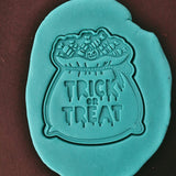 Trick or Treat Candy Sack Cookie Cutter | Stamp | Stencil - SHARP EDGES - FAST Shipping - Choose Your Own Size! #1 Cookie Cutter Lady