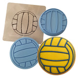 Waterpolo Cookie Cutter Sports Cookie Cutter Lady MINI - 2 Inches (5cm) **FULL SET BUNDLE** Cutter + Stamp + Stencil + Debosser **BEST DEAL**
