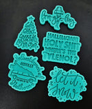 Where's the Tylenol Cookie Cutter | Stamp | Stencil Xmas / Winter / NYE Cookie Cutter Lady