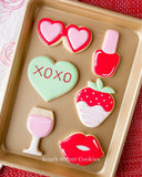 Wine Glass Cookie Cutter Outline Mom / Dad / Bday / Party Cookie Cutter Lady