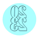 2023 Cookie Cutter | Stamp | Stencil #B Wedding / Baby / V Day Cookie Cutter Lady MINI - 2 Inches (5cm) Debosser ONLY