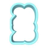 2023 Cookie Cutter | Stamp | Stencil #B Wedding / Baby / V Day Cookie Cutter Lady MINI - 2 Inches (5cm) Cookie Cutter ONLY (Outline)