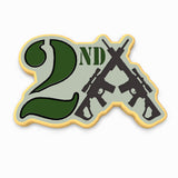 2nd Amendment Rifles Cookie Cutter | Stamp | Stencil #1