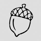 Acorn Cookie Cutter | Stamp | Stencil #1