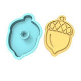 Acorn Cookie Cutter | Stamp | Stencil #1