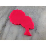 African Girl Doll Cookie Cutter Outline - Girly / Dolls / Princess