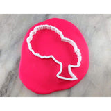 African Girl Doll Cookie Cutter Outline - Girly / Dolls / Princess