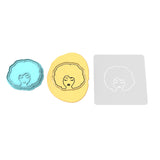 Afro Lady Cookie Cutter | Stamp | Stencil #2