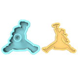 Air Grad Cookie Cutter | Stamp | Stencil #1 Wedding / Baby / V Day Cookie Cutter Lady