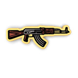 AK 47 Cookie Cutter | Stamp | Stencil #1 Boys/ Army / Outdoorsman Cookie Cutter Lady