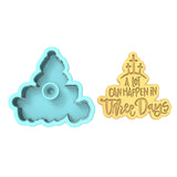 Alot Can Happen in 3 Days Cookie Cutter | Stamp | Stencil #1 Animals & Dinosaurs Cookie Cutter Lady