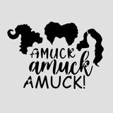 Amuck Amuck Amuck Cookie Cutter | Stamp | Stencil #1