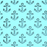 Anchors Textured Pattern Debosser Cookie Cutter Lady