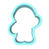 Astronaut Cookie Cutter | Stamp | Stencil #2 Wedding / Baby / V Day Cookie Cutter Lady MINI - 2 Inches (5cm) Cookie Cutter ONLY (Outline)