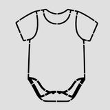 Baby Onesie Cookie Cutter | Stamp | Stencil #1