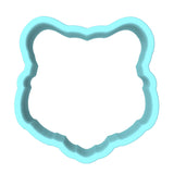Bear Face Cookie Cutter | Stamp | Stencil #2 Animals & Dinosaurs Cookie Cutter Lady MINI - 2 Inches (5cm) Cookie Cutter ONLY (Outline)