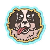 Bernese Mountain Dog Cookie Cutter | Stamp | Stencil #1 Animals & Dinosaurs Cookie Cutter Lady