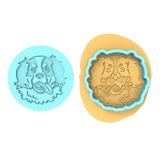 Bernese Mountain Dog Cookie Cutter | Stamp | Stencil #1 Animals & Dinosaurs Cookie Cutter Lady MINI - 2 Inches (5cm) **BUNDLE** Cutter + Debosser