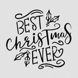 Best Christmas Ever Cookie Cutter | Stamp | Stencil #1